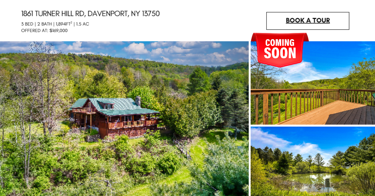 1861 Turner Hill Rd, Davenport, NY 13750 Presented By Kevin Lucero